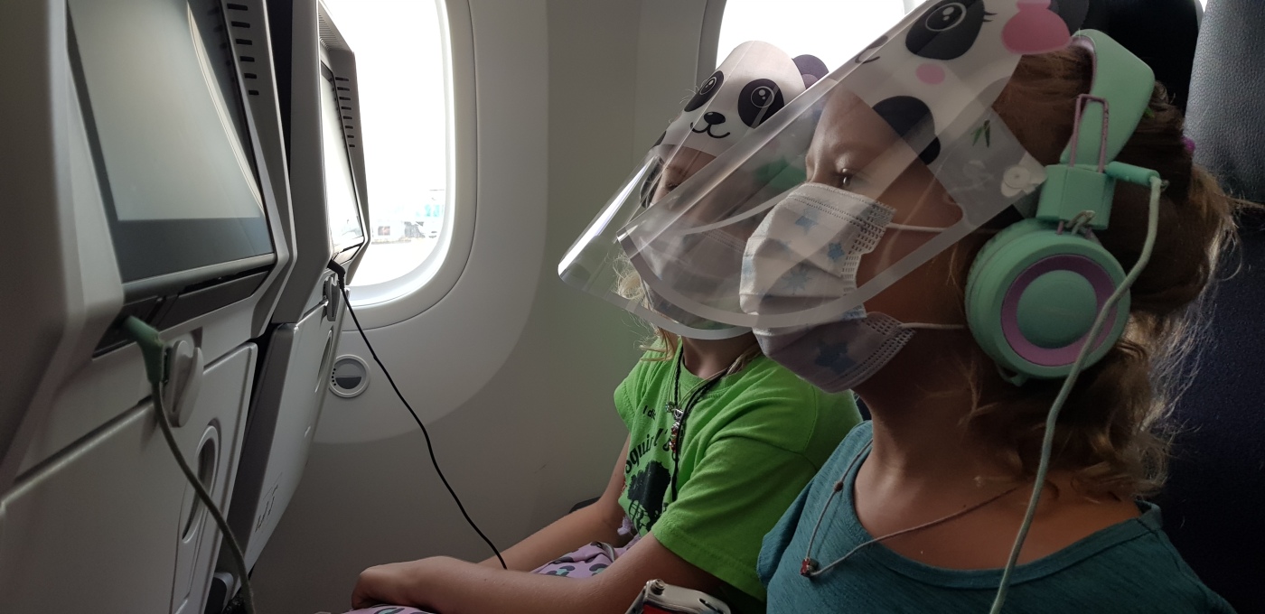 Flying with kids during the Pandemic
